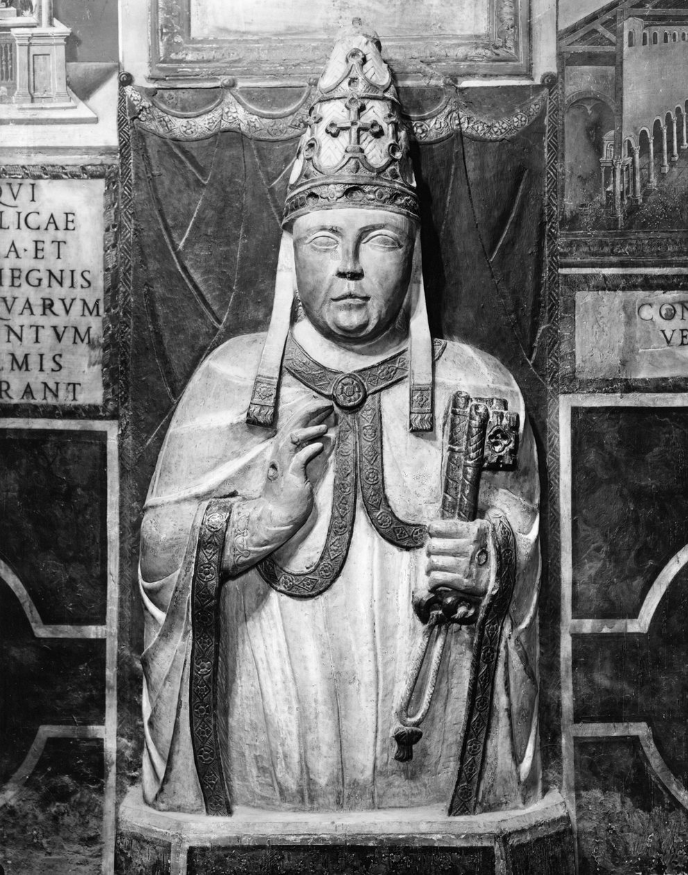 Papa Bento XII (d.1342) de Paolo da Siena