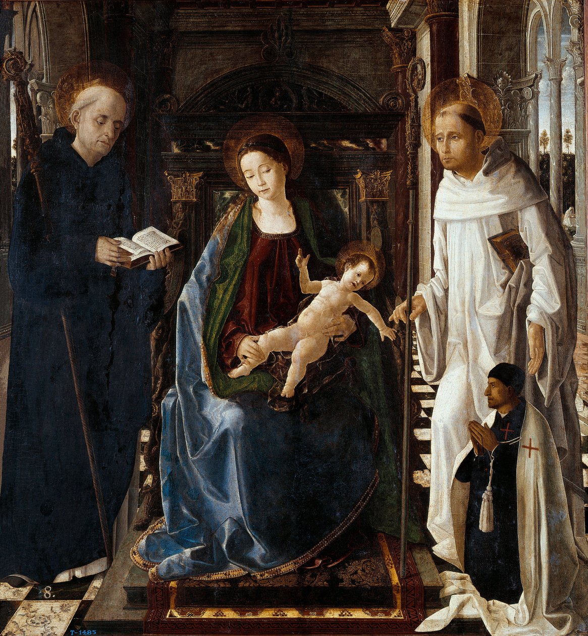 A Virgem do Cavaleiro de Montesa de Paolo de San Leocadio