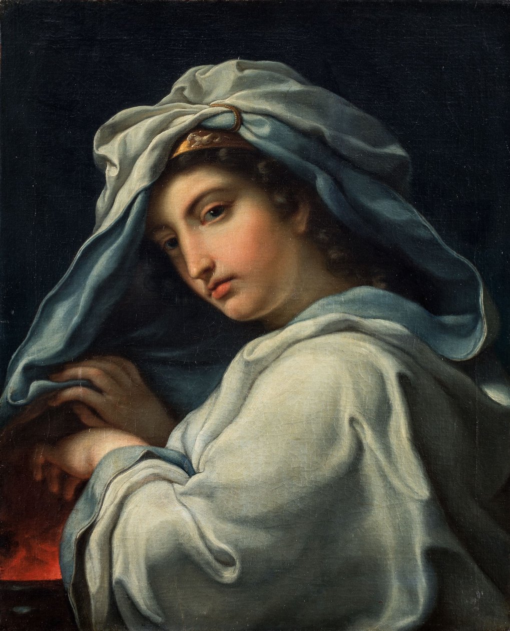 Alegoria do inverno (óleo sobre tela) de Paolo di Matteis