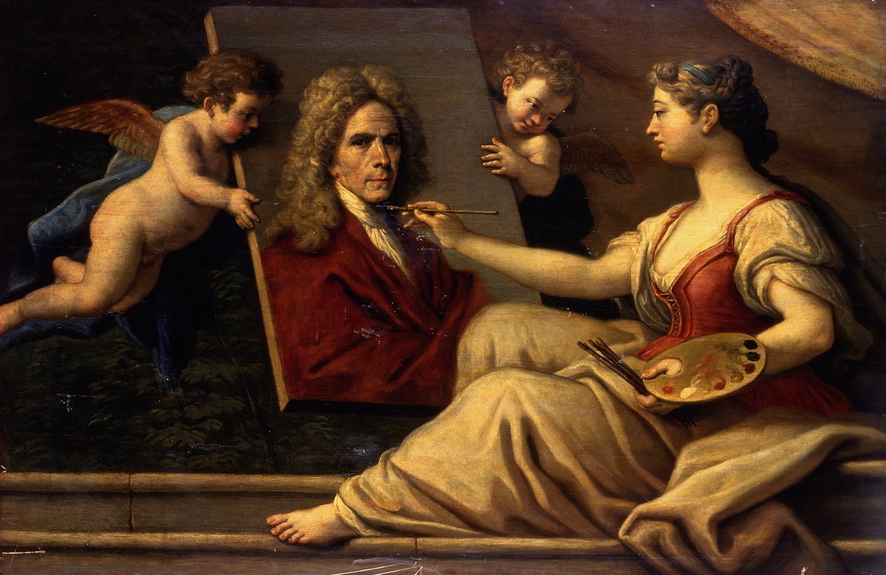 Uma alegoria da arte de Paolo di Matteis
