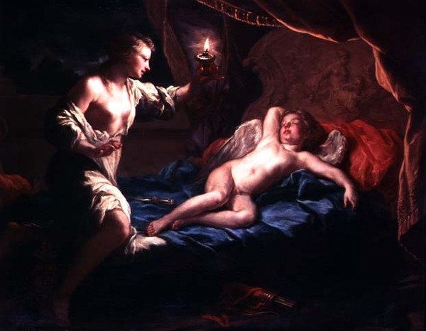 Cupido e Psique de Paolo di Matteis