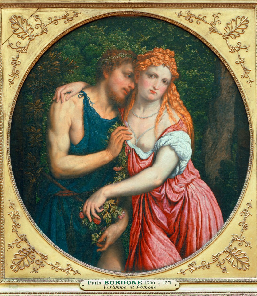 Casal mitológico - Casal mitológico ... de Paris Bordone