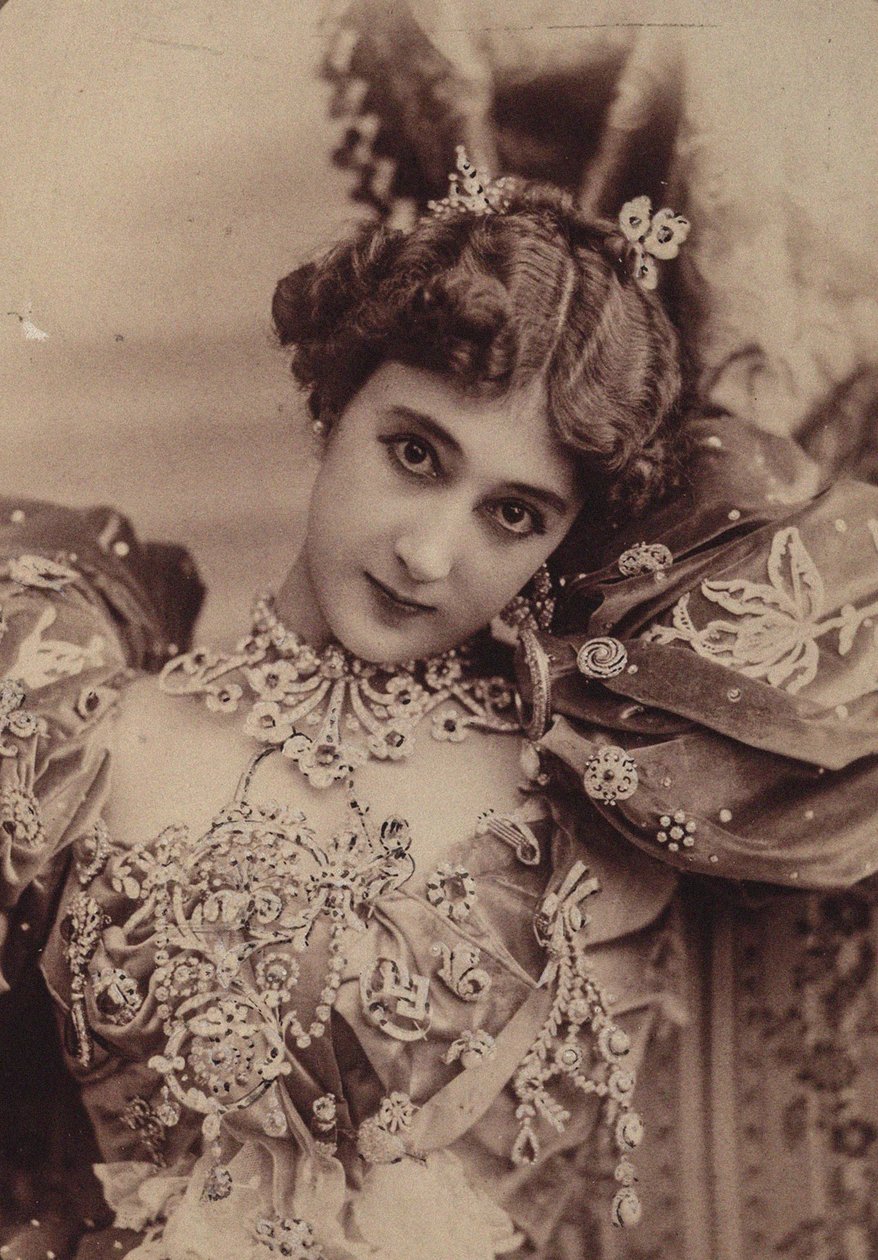 La Belle Otero, década de 1890. de Paris . Photo studio Reutlinger