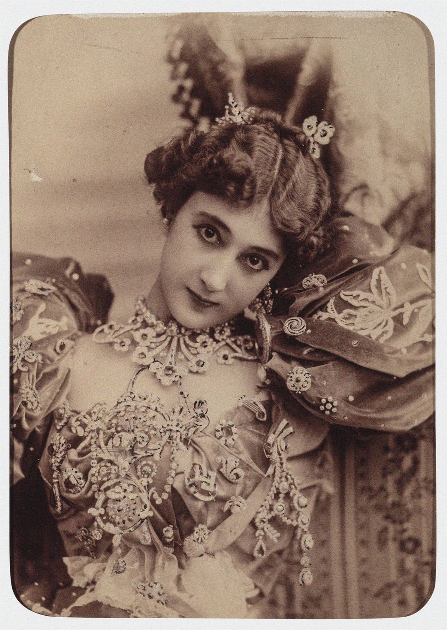 La Belle Otero, década de 1890. de Paris . Photo studio Reutlinger