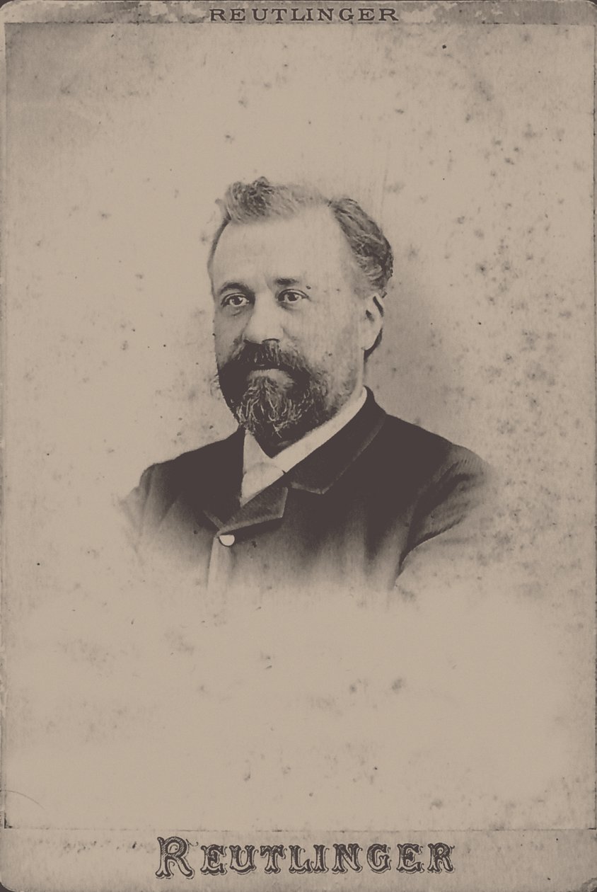 Retrato do compositor Henri Maréchal 1842-1924, 1893. de Paris . Photo studio Reutlinger