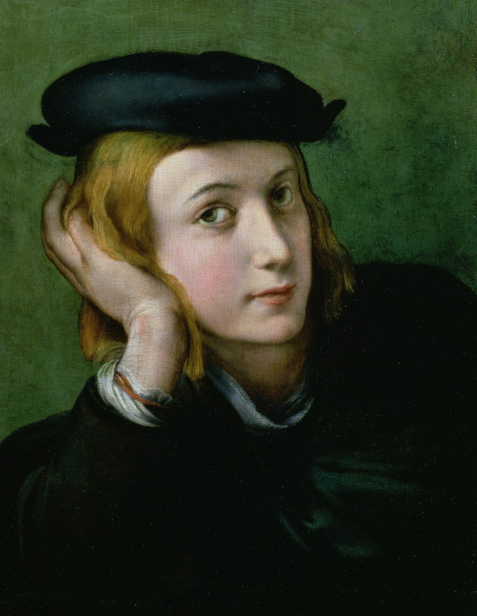 Retrato de um jovem de Parmigianino