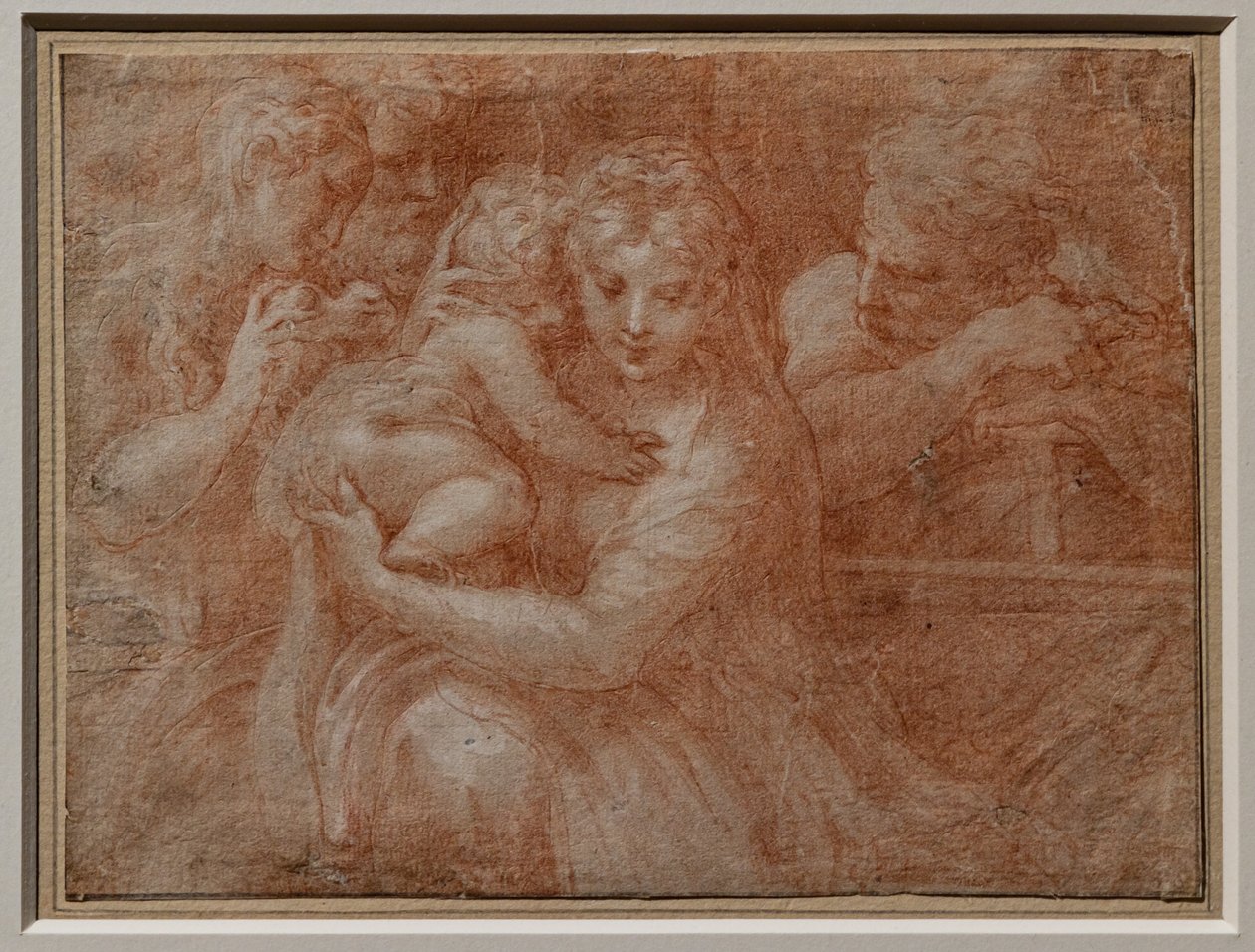 Sagrada Família com Dois Santos de Parmigianino (1503 40)