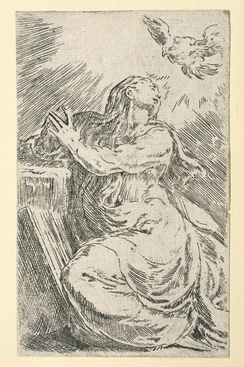 A Anunciação de Parmigianino