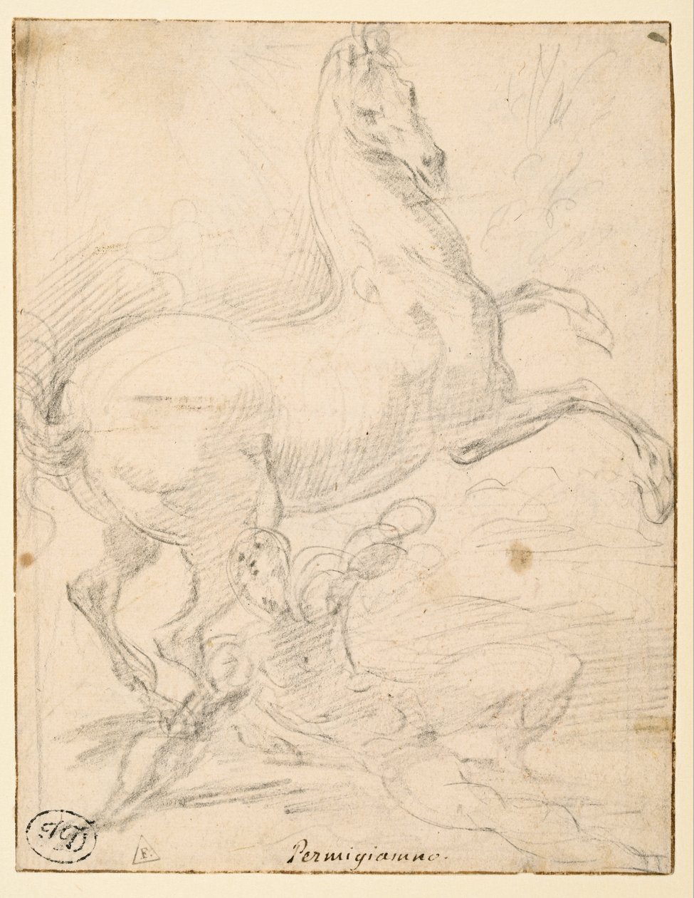 Conversão de São Paulo (recto) de Parmigianino