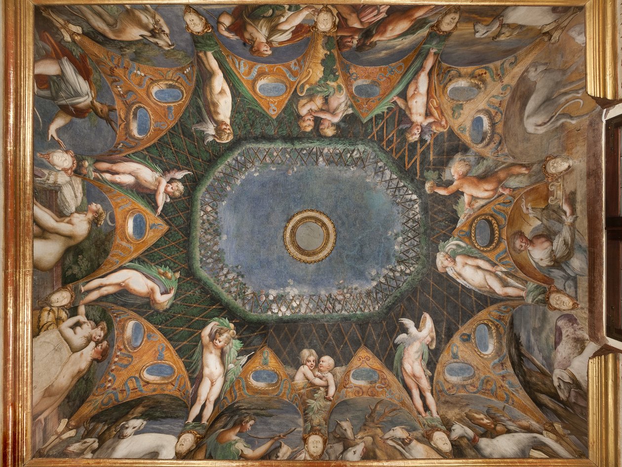 Quarto de Diana e Acteon de Parmigianino