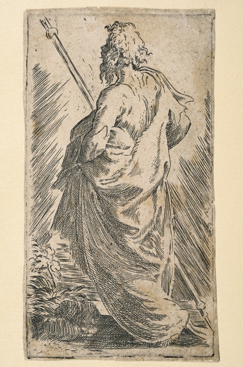 São Tiago Maior (gravura) de Parmigianino