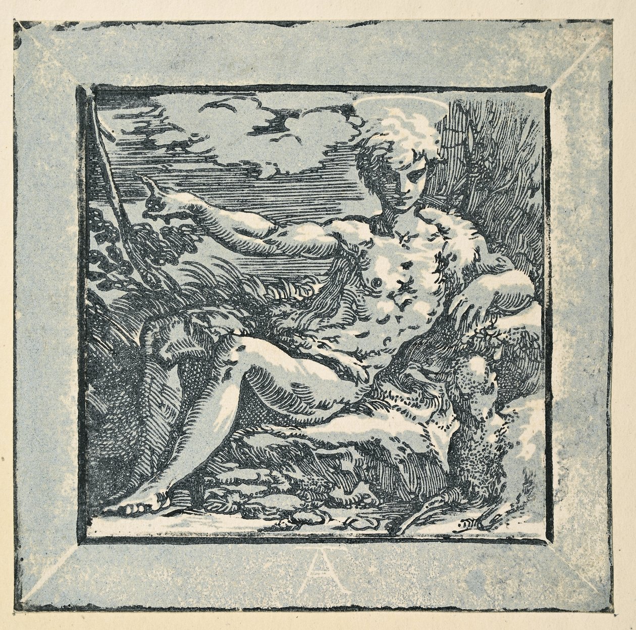 São João Batista no deserto de Parmigianino