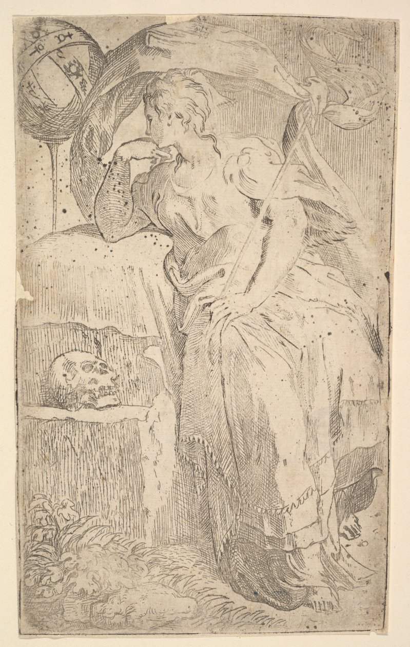Astrologia, início do século XVI. de Parmigianino