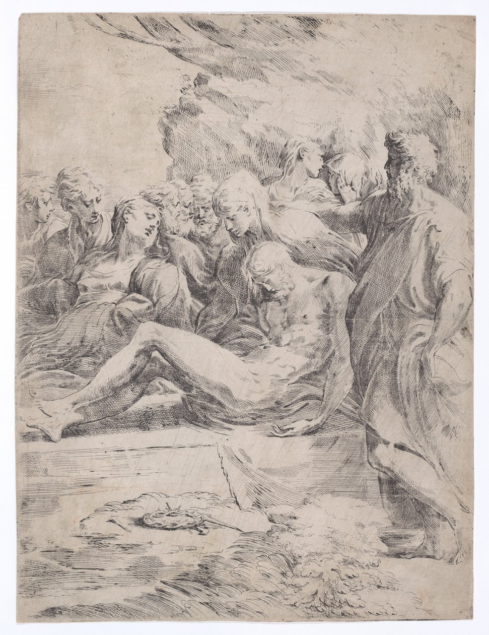 paisagem de Parmigianino