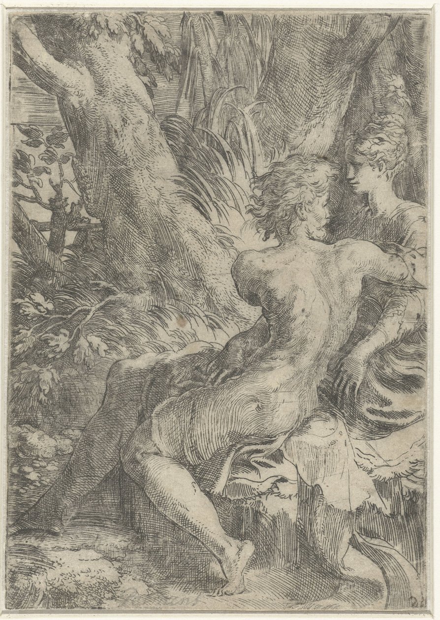 Amor de casal de Parmigianino
