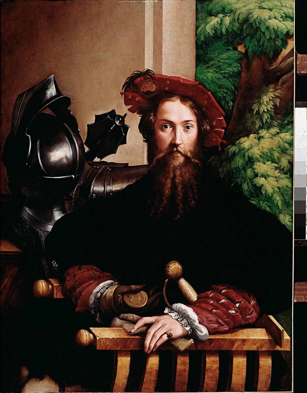 Retrato de Galeazzo Sanvitale, duque de Fontanellato, marido de Paola Gonzaga, 1524 de Parmigianino