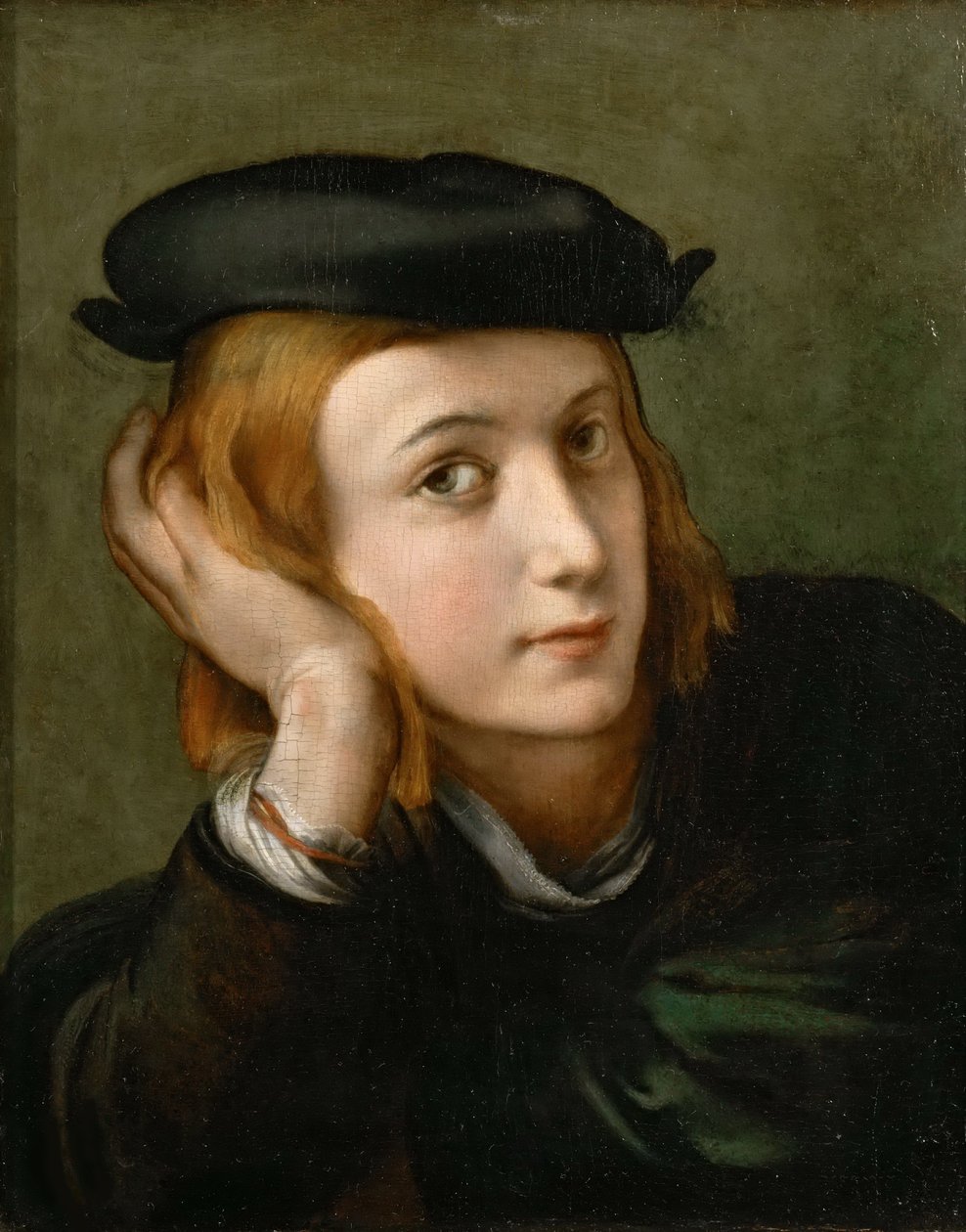 Retrato de um menino, ca 1524. de Parmigianino