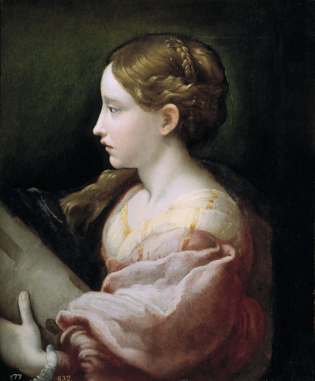 Santa Bárbara de Parmigianino