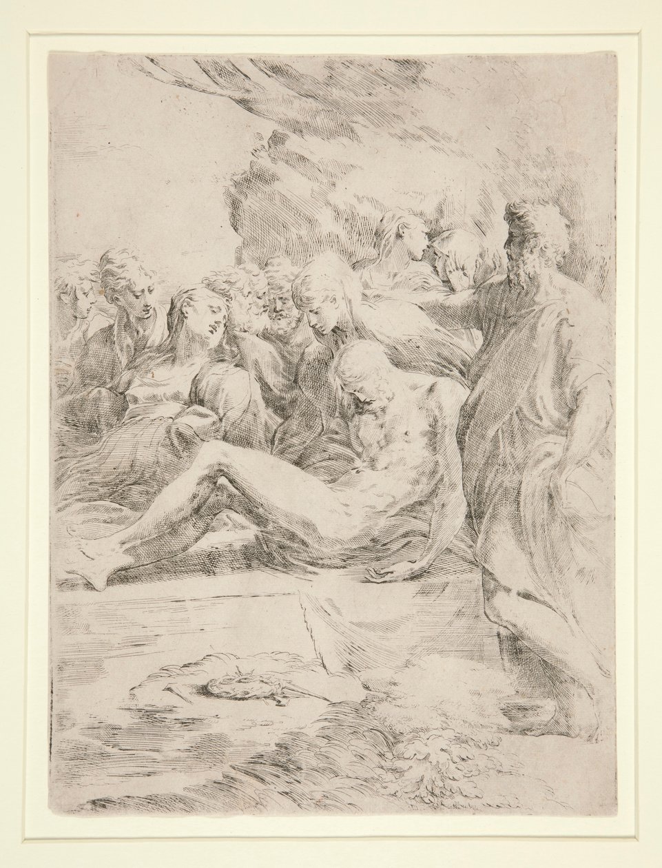 O Entombamento de Parmigianino