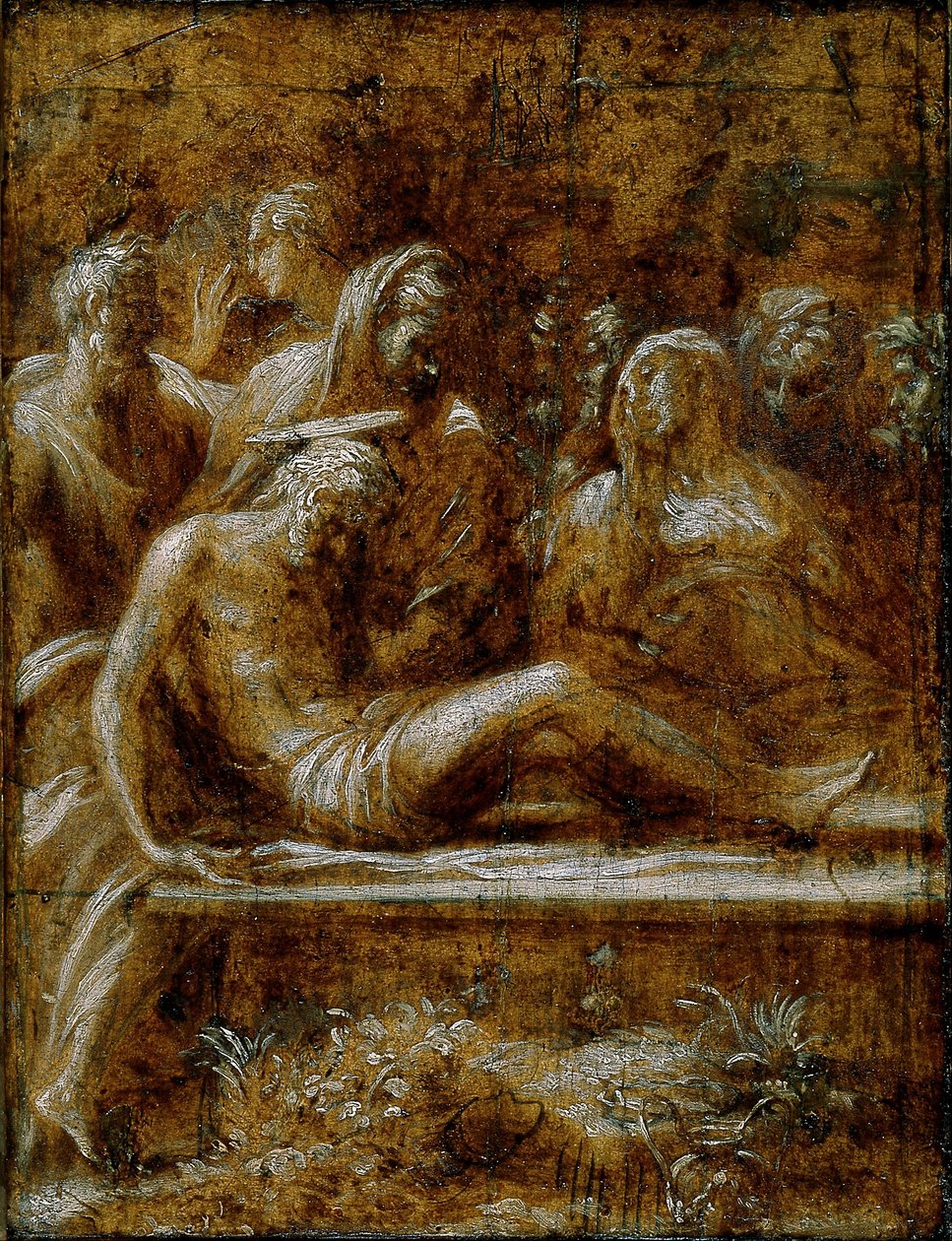 O sepultamento de Cristo de Parmigianino