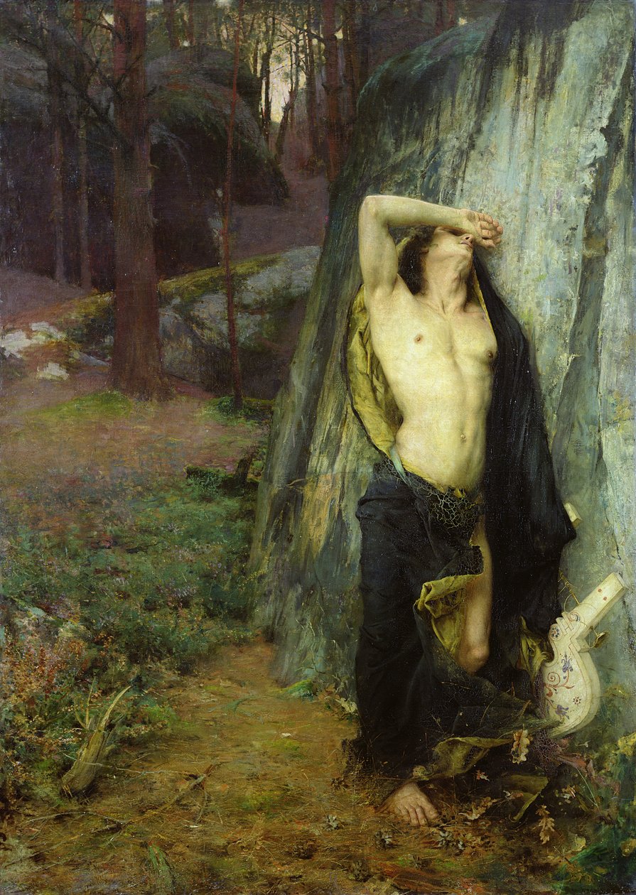 Morte de Orfeu de Pascal Adolphe Jean Dagnan Bouveret