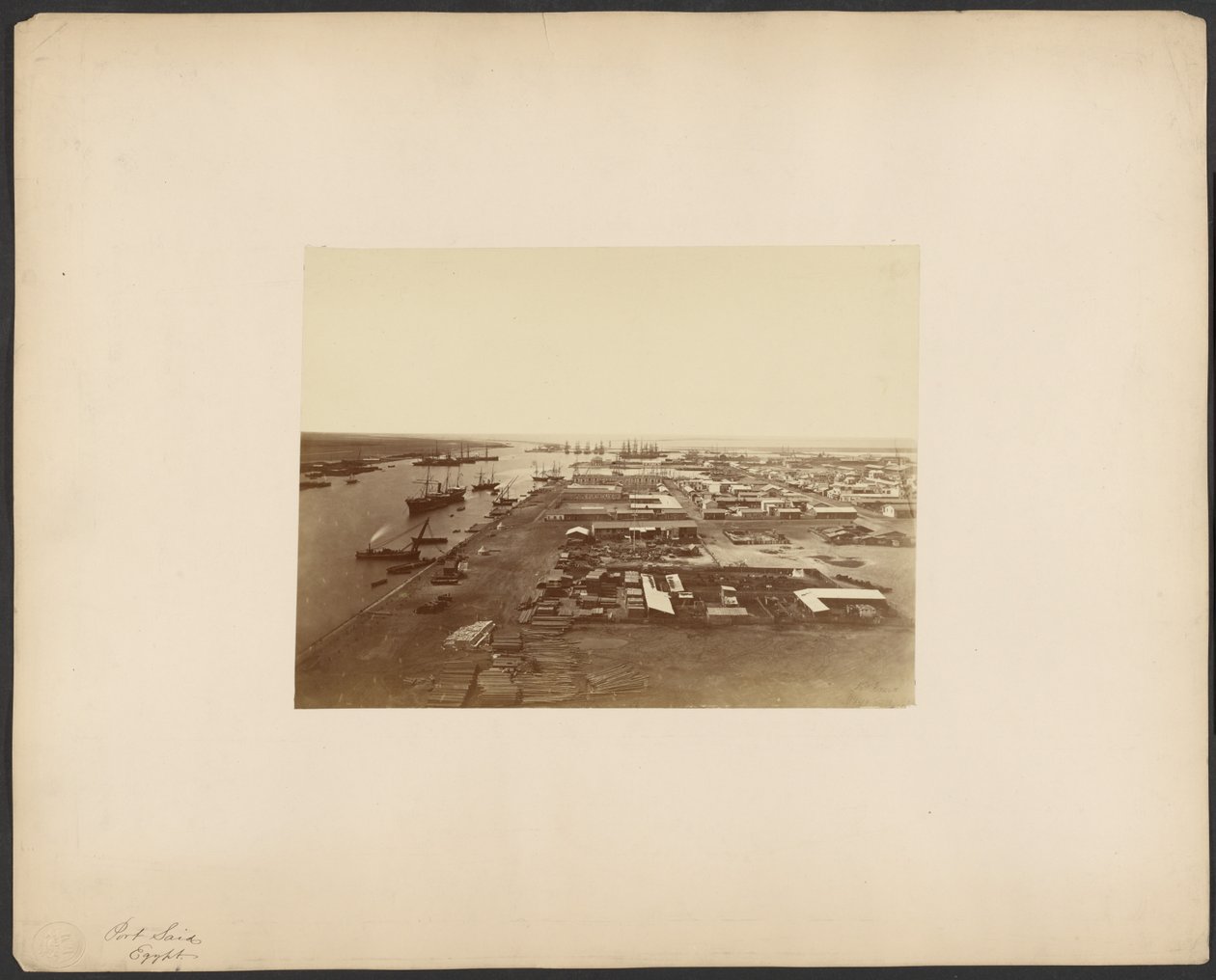 [Port Said, Egito] de Pascal Sébah