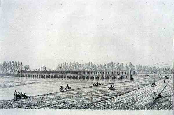 Ponte Allah Verdi Khan, em Isfahan, de 