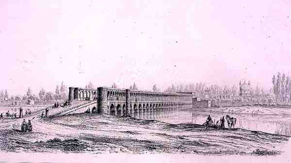 Ponte Allah Verdi Khan, em Isfahan, de 