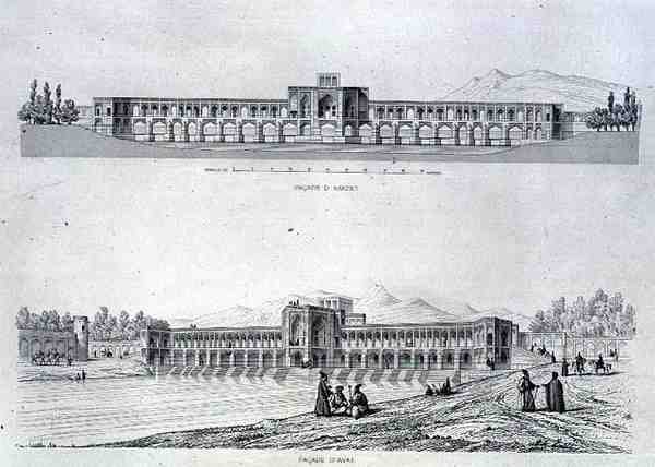 Hassan Beg Bridge, no Zeineroud em Isfahan, de 