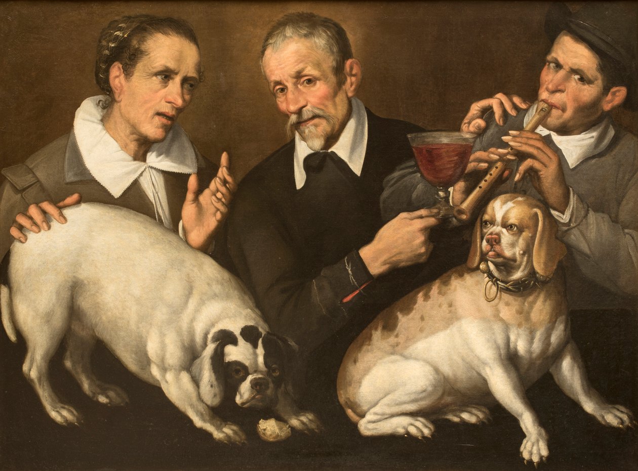 Jogador Zufolo, 1585-1590. de Passerotti