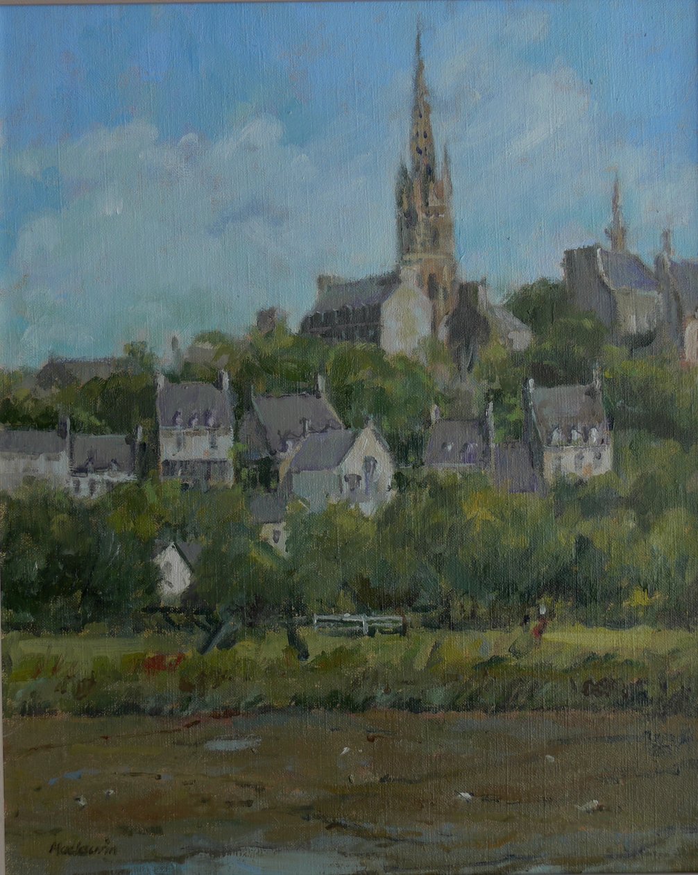 Ponte cruz, bretanha, 2007 de Pat Maclaurin