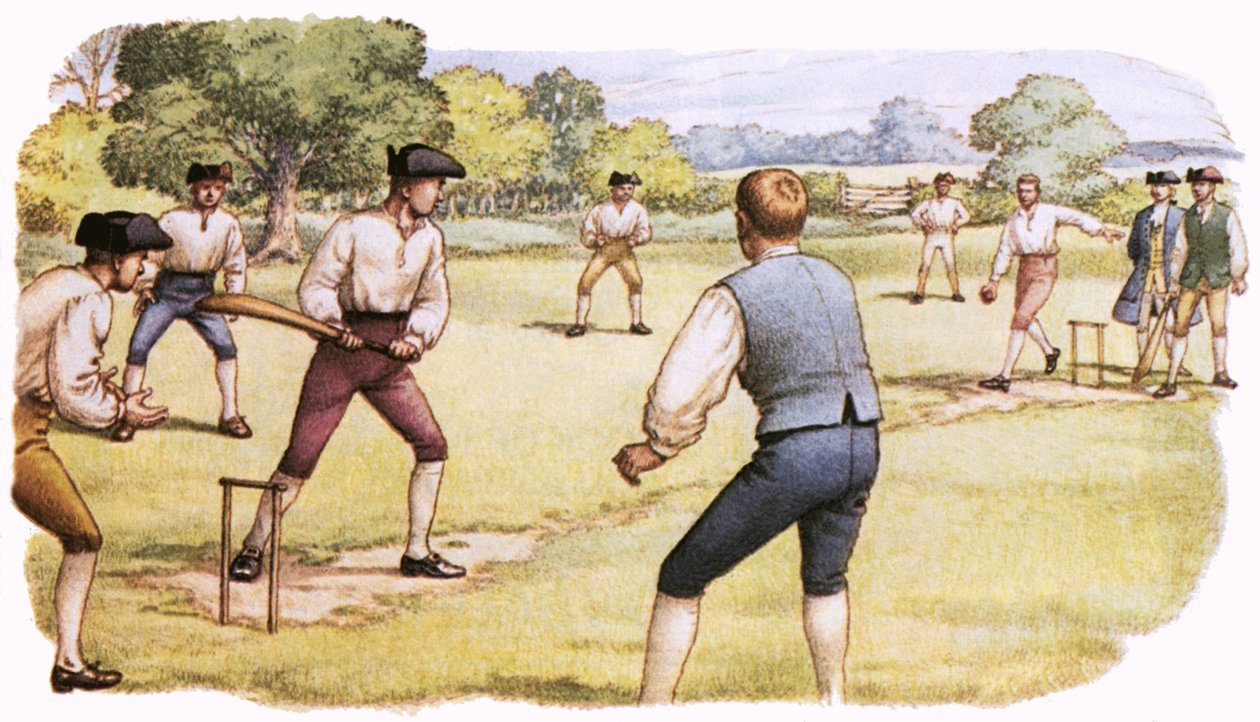 O críquete, tal como era jogado no século XVIII de Pat (1907 95) Nicolle