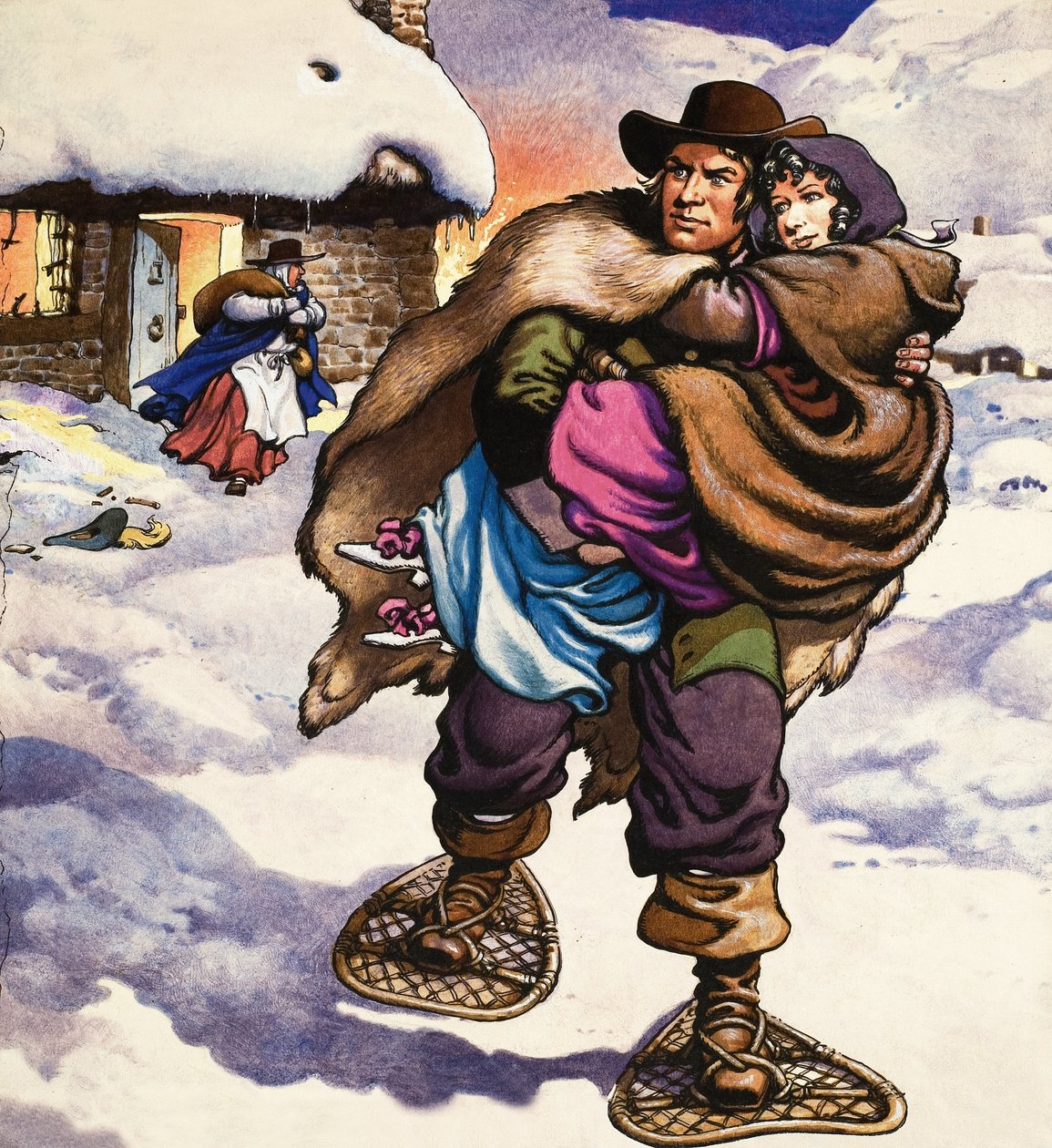 Casais famosos: Lorna Doone e John Ridd de Pat (1907 95) Nicolle