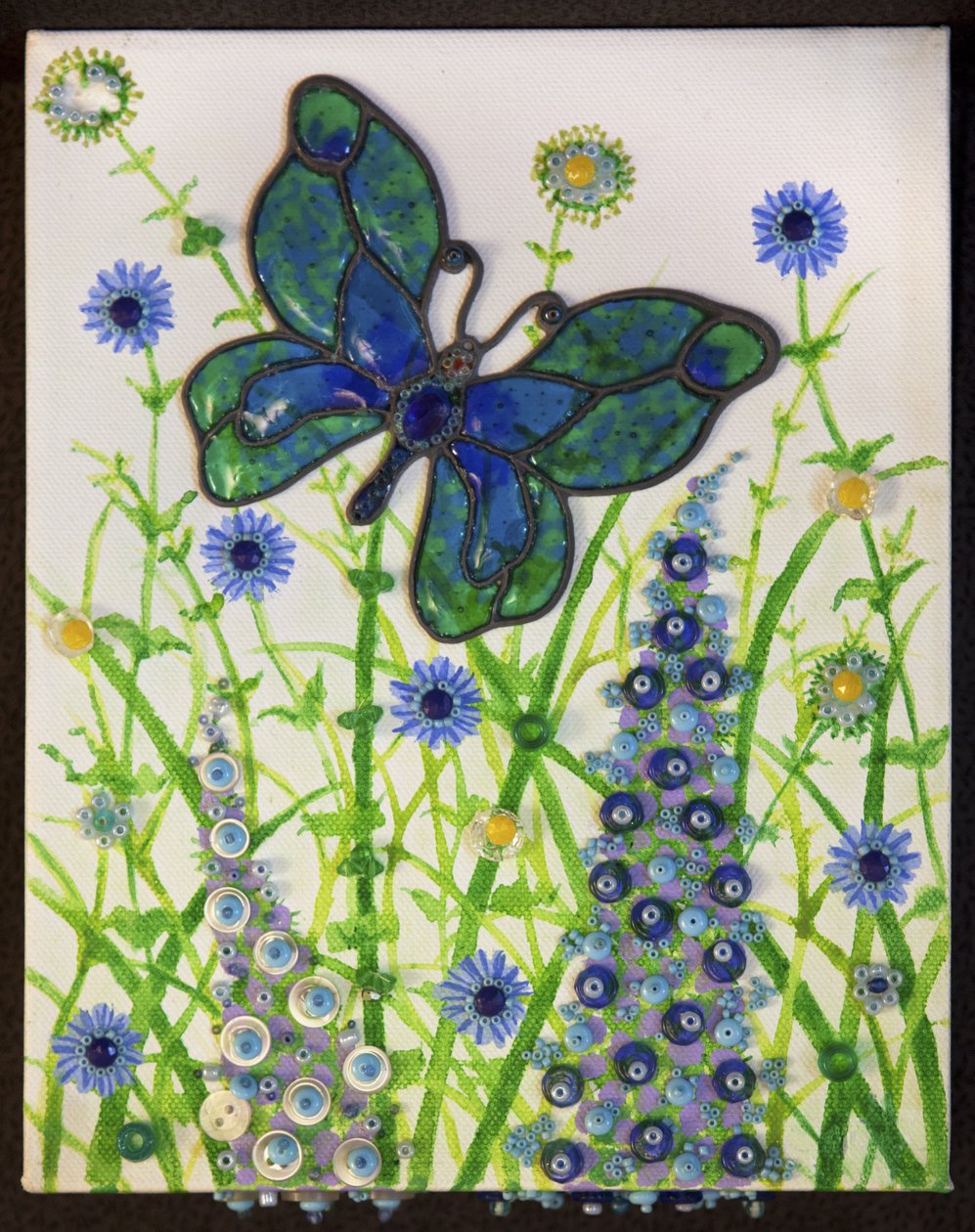 Borboletas, verde e azul, 2016 de Pat Scott