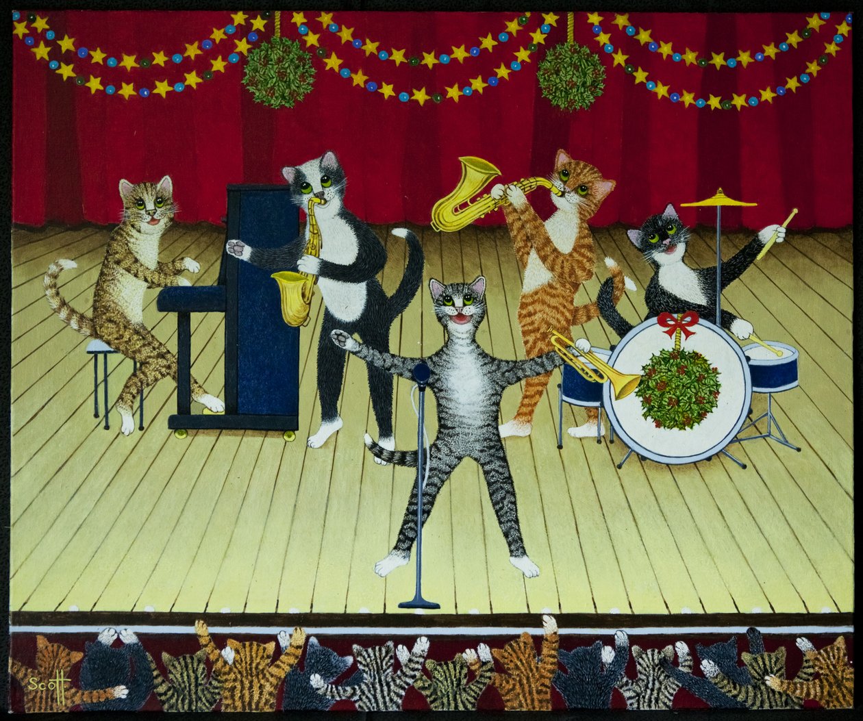 Banda para gatos de Pat Scott