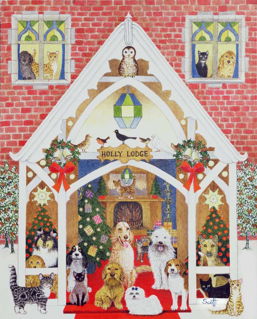 Com amor de Holly Lodge de Pat Scott