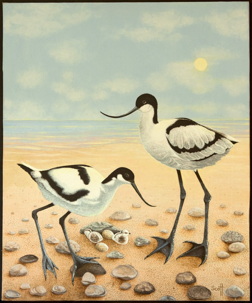 A Nova Geração, 2012 (acrílico sobre chita) de Pat Scott