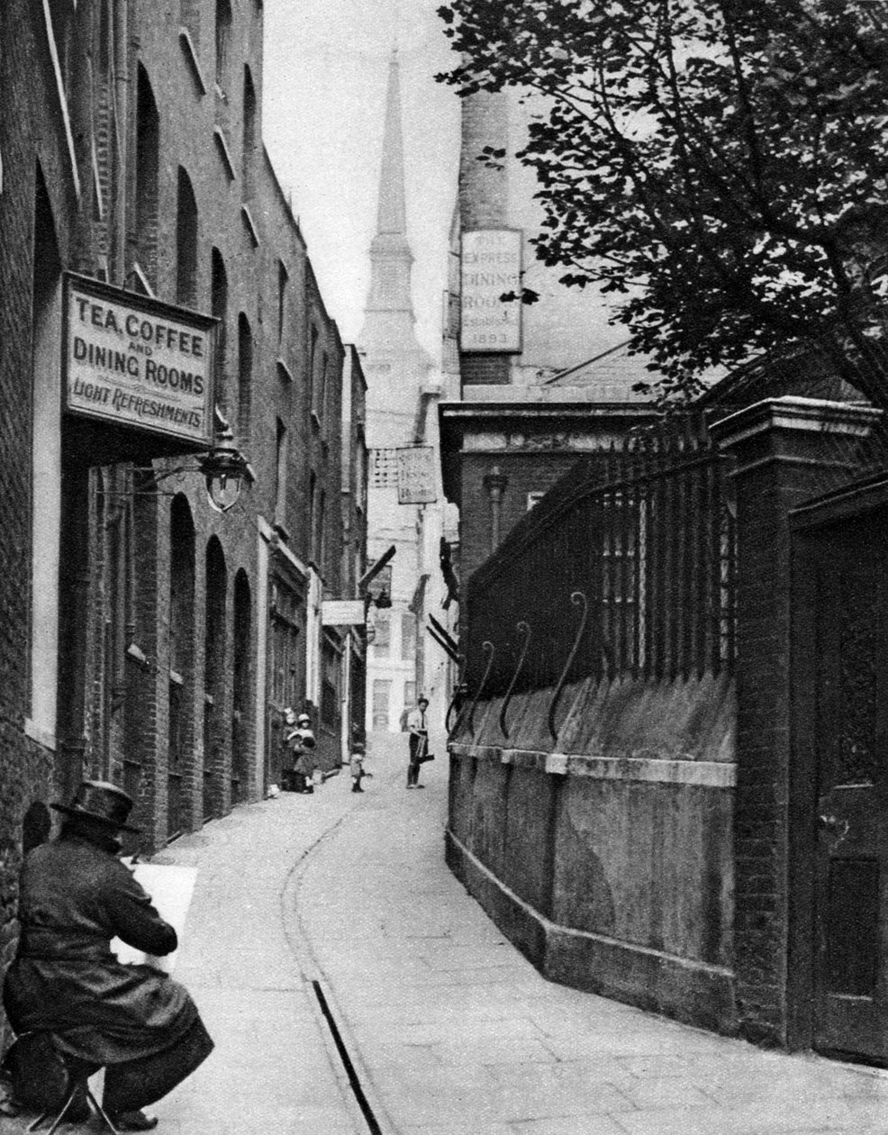 Huggin Lane, Londres, 1926-1927. de Paterson