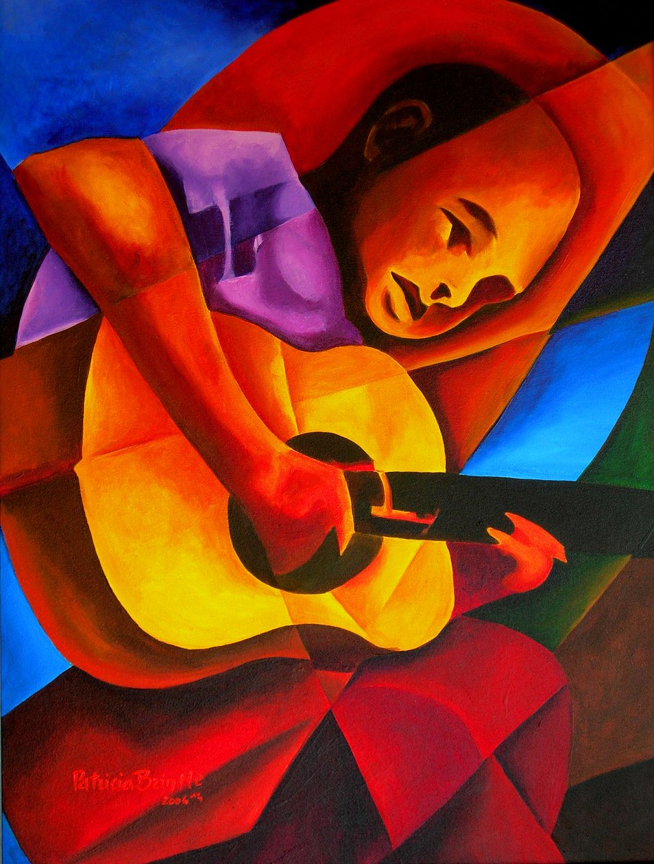 Andres, 2006 (acrílico sobre tela) de Patricia Brintle