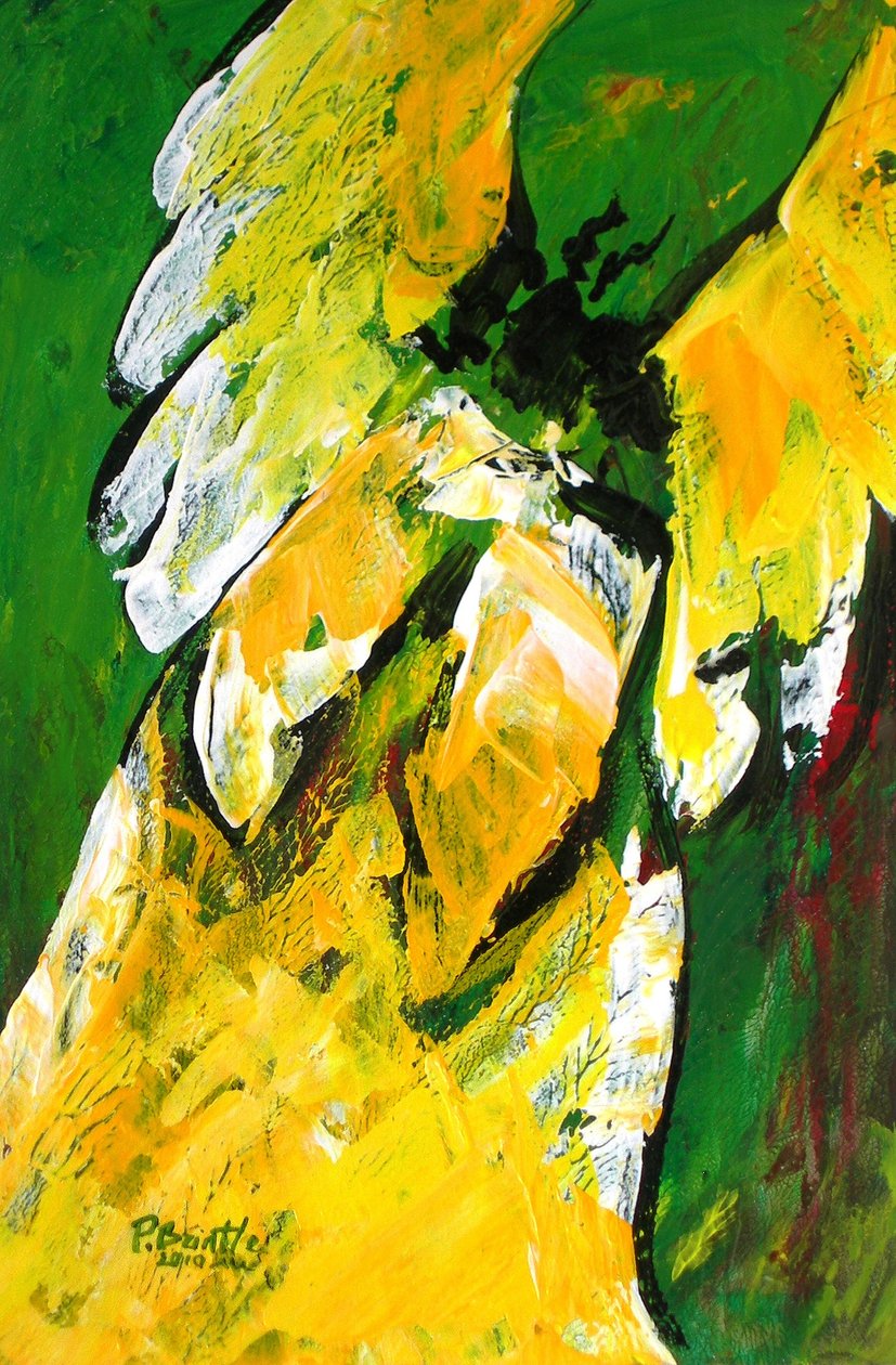 Angel of Delight, 2010 (acrílico sobre madeira) de Patricia Brintle