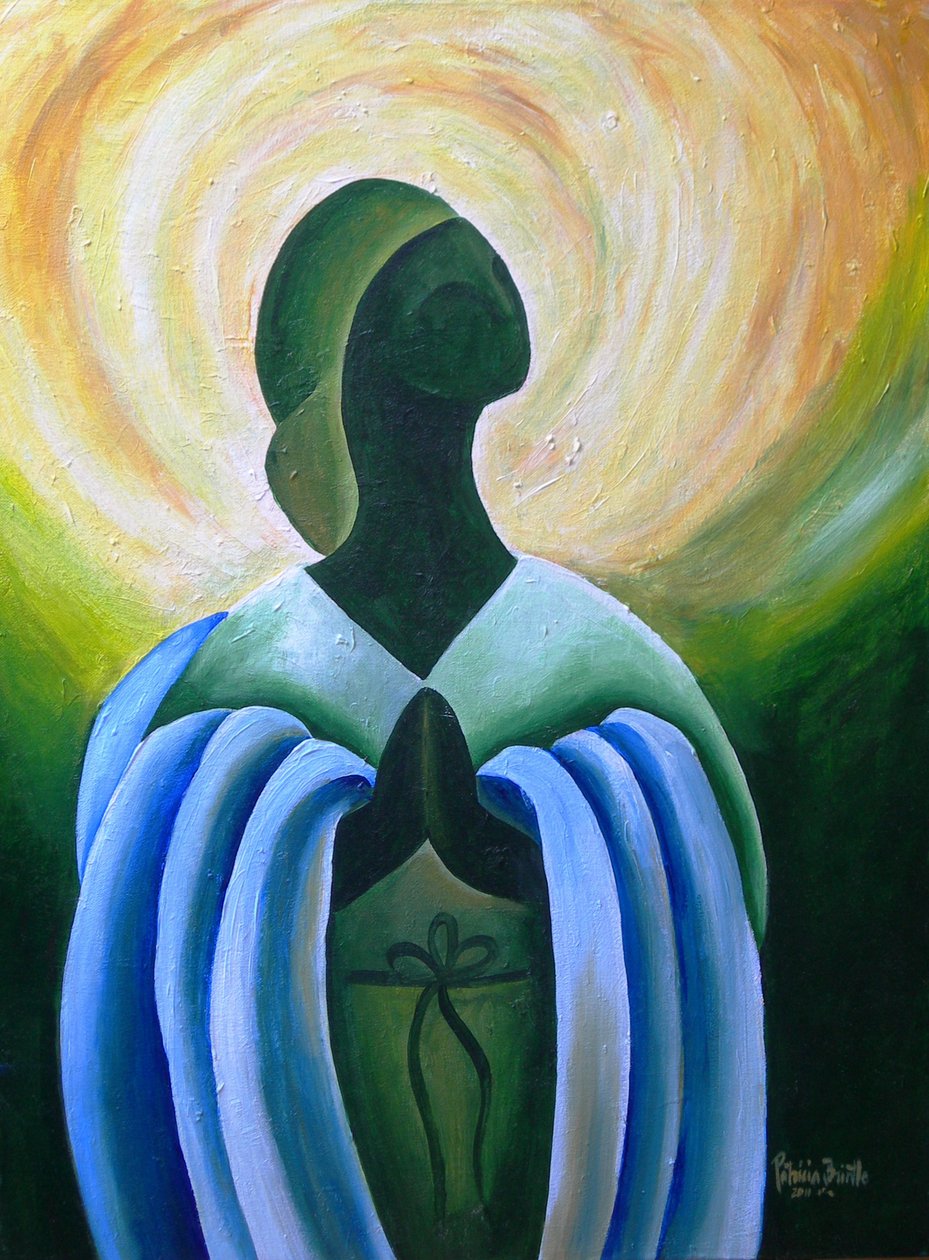 Graça Divina, 2011 (acrílico sobre tela) de Patricia Brintle