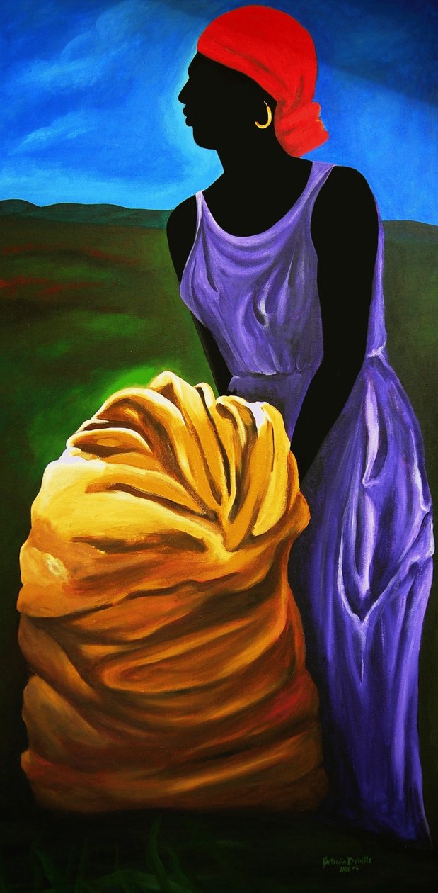 Esther, 2008 (acrílico sobre tela) de Patricia Brintle