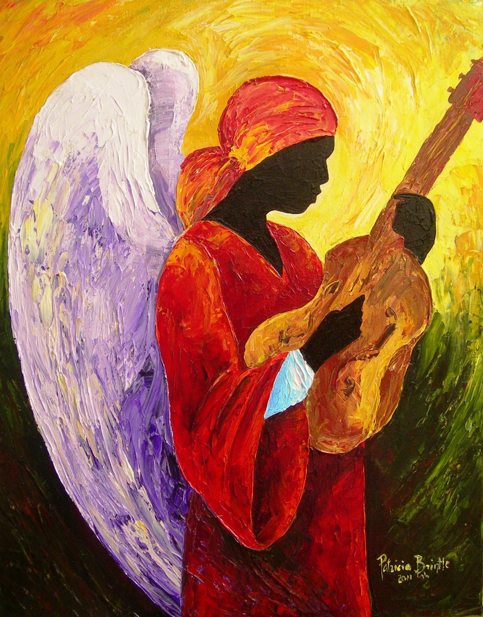 Gloria em Excelcis Deo, 2011 (acrílica sobre tela) de Patricia Brintle