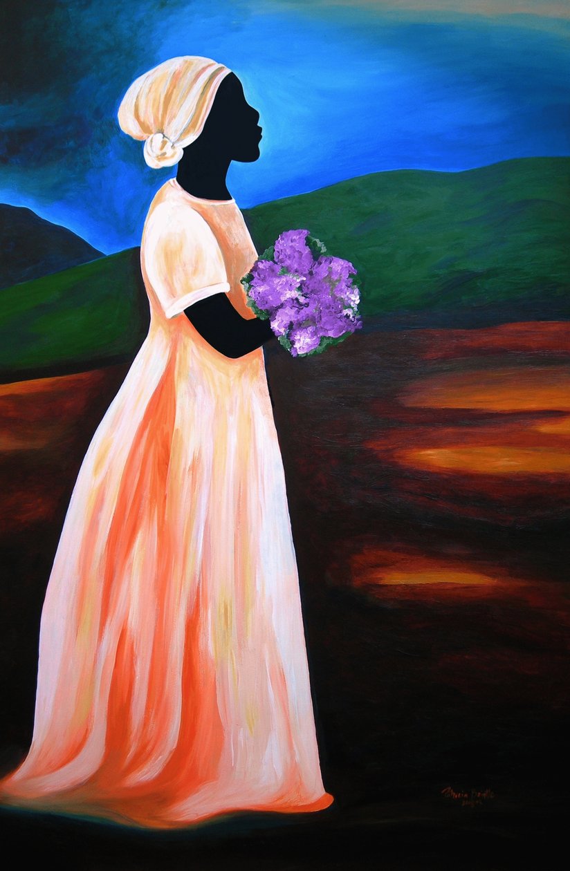 Loraine, 2008 (acrílico sobre masonite) de Patricia Brintle
