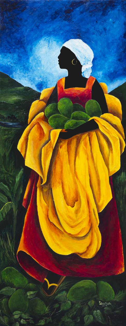 Season Avocado, 2011, (acrílico sobre tela) de Patricia Brintle