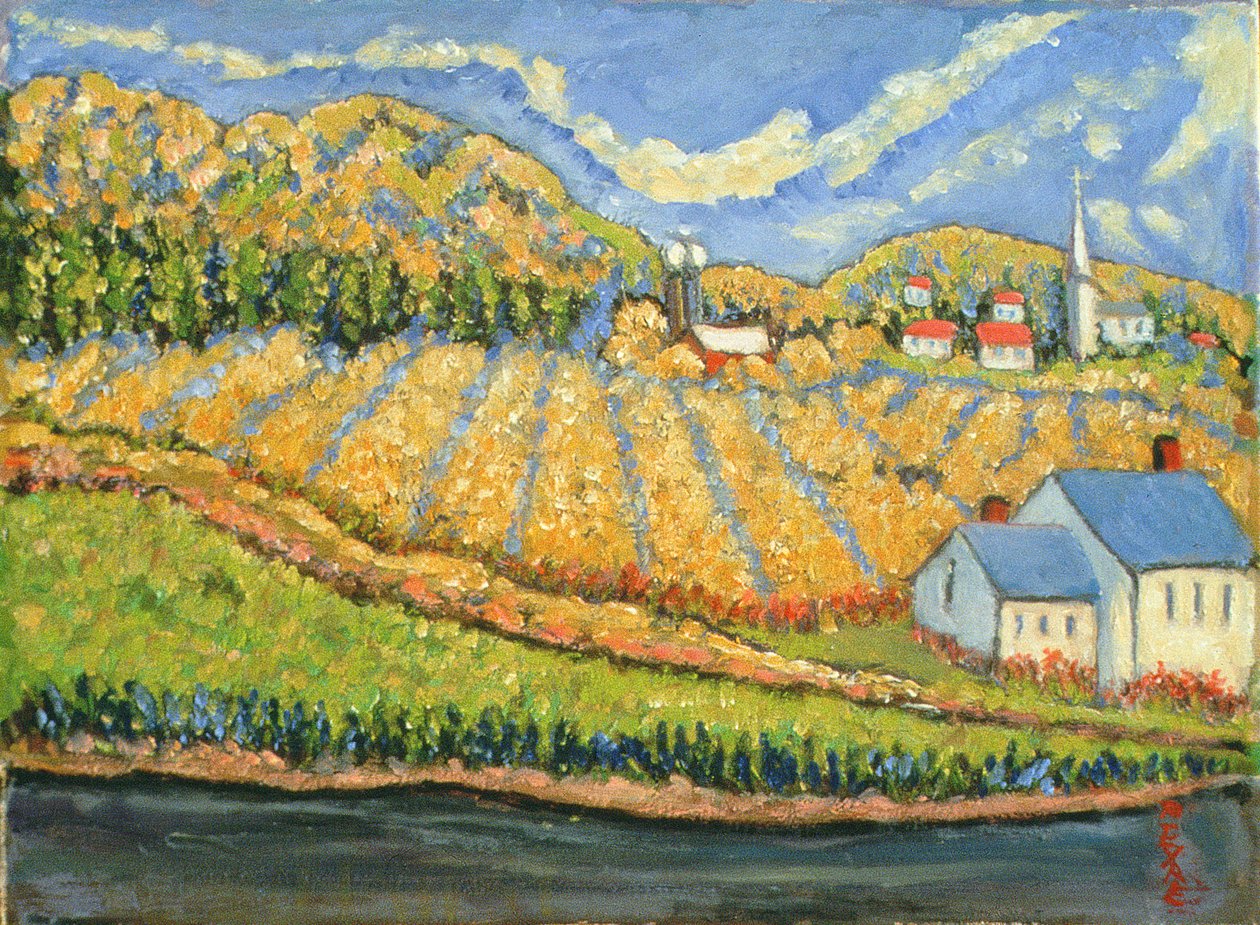 Colheita, St. Germain, Quebec de Patricia Contemporary Artist Eyre