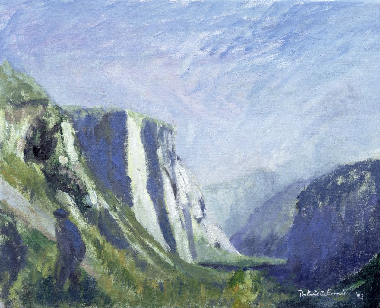 El Capitan, Parque Nacional de Yosemite, 1993 de Patricia Espir