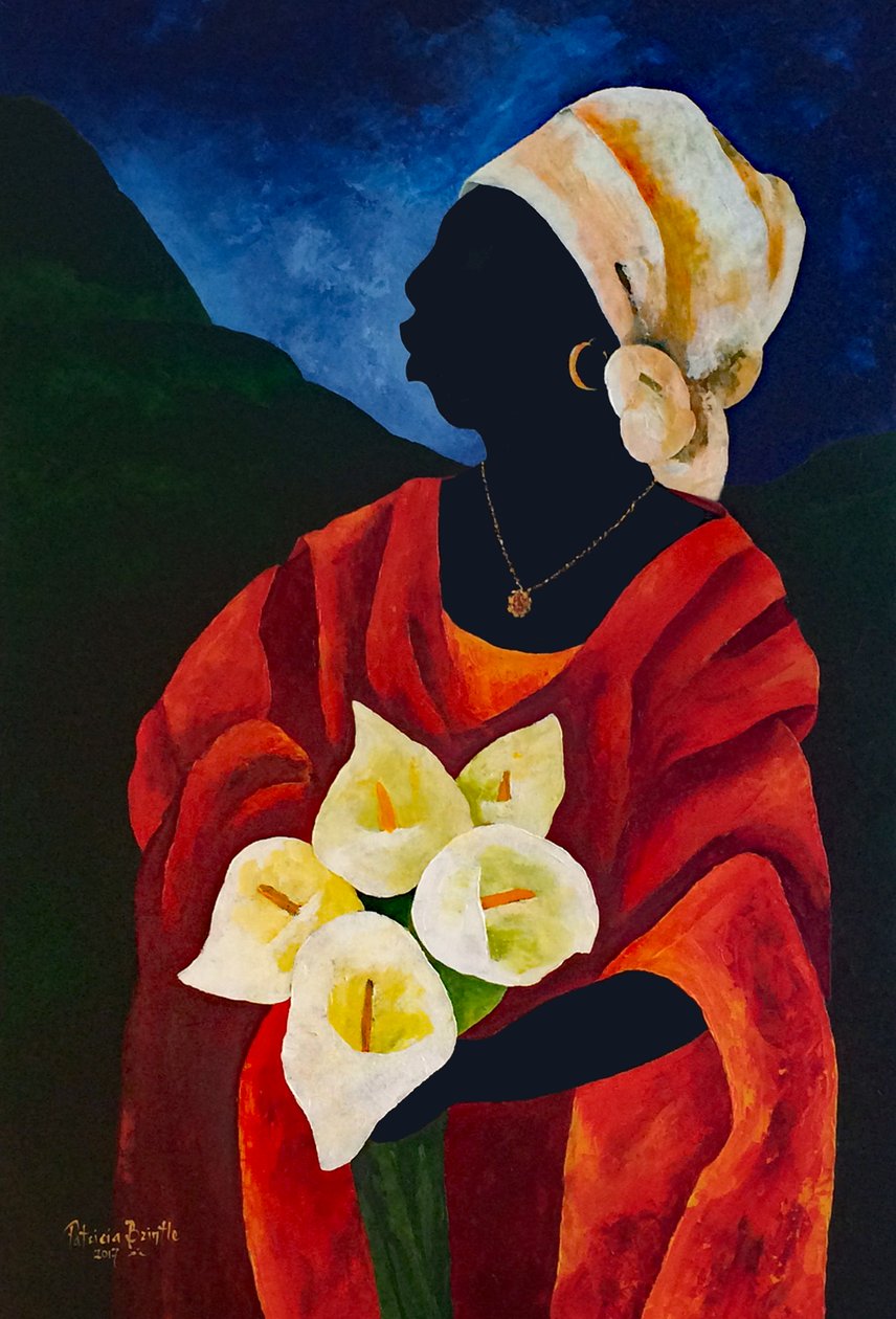 Callas five, 2017 (acrílico sobre tela) de Patricia Brintle