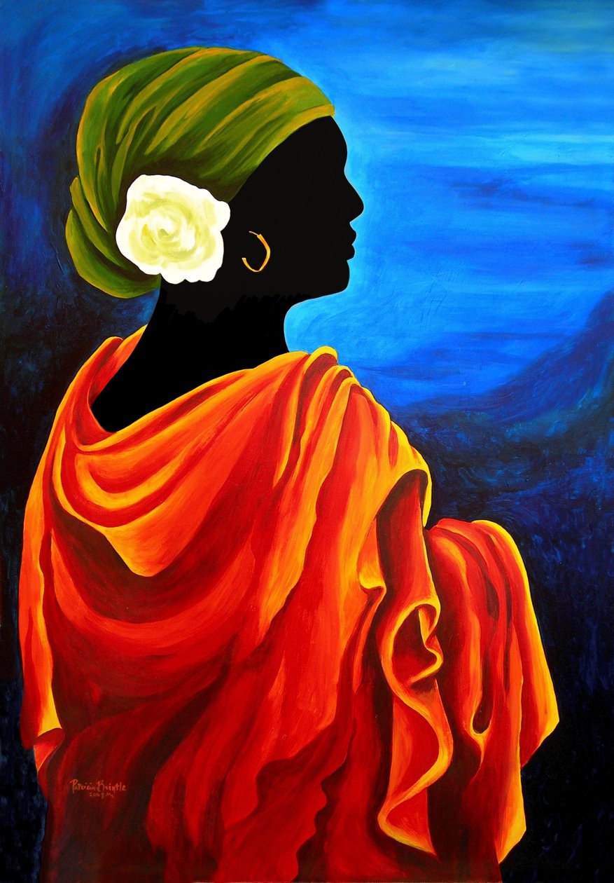 Camelia, 2008 (acrílico sobre masonite) de Patricia Brintle