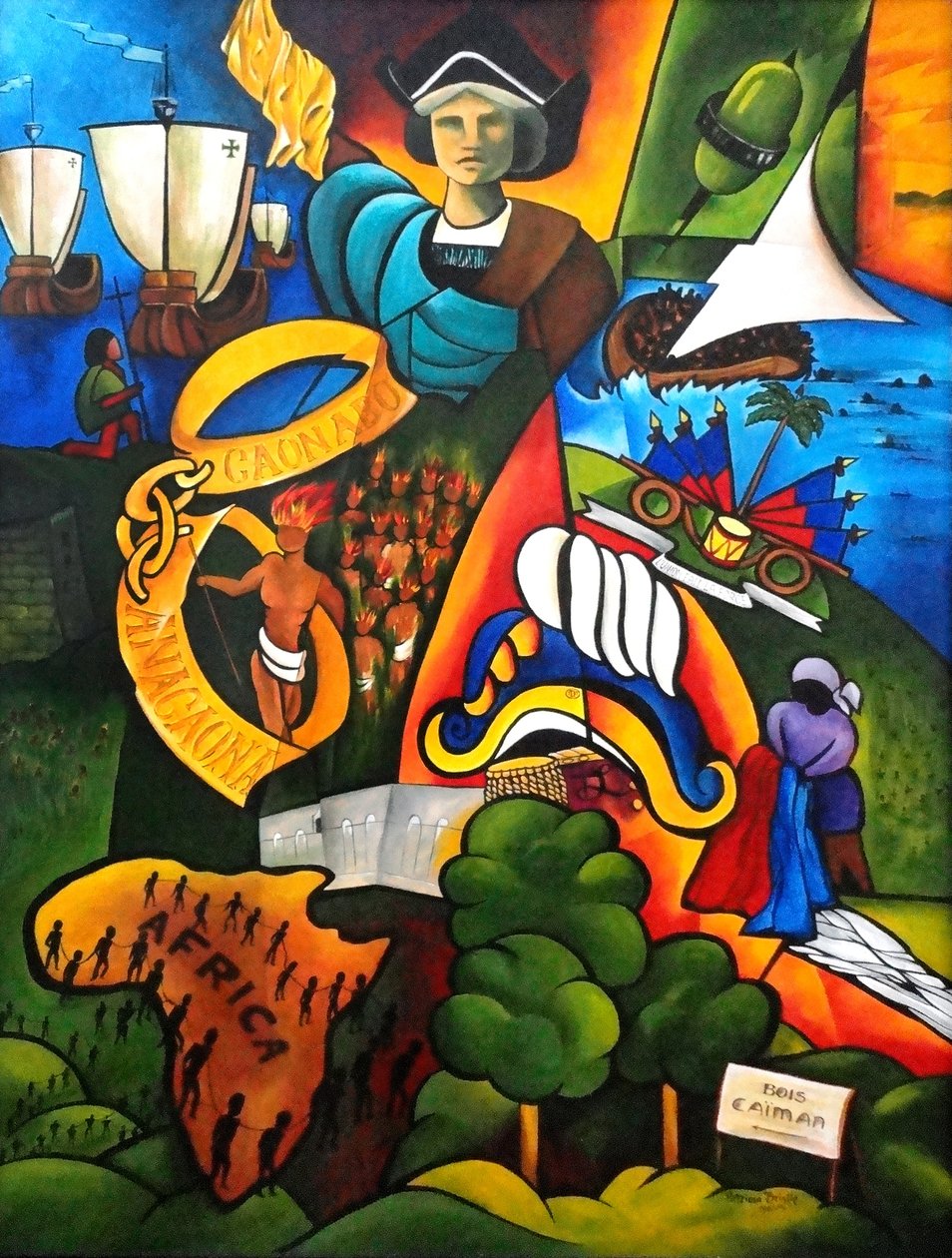 Hope at Sunrise, 2007 (acrílico sobre tela) de Patricia Brintle